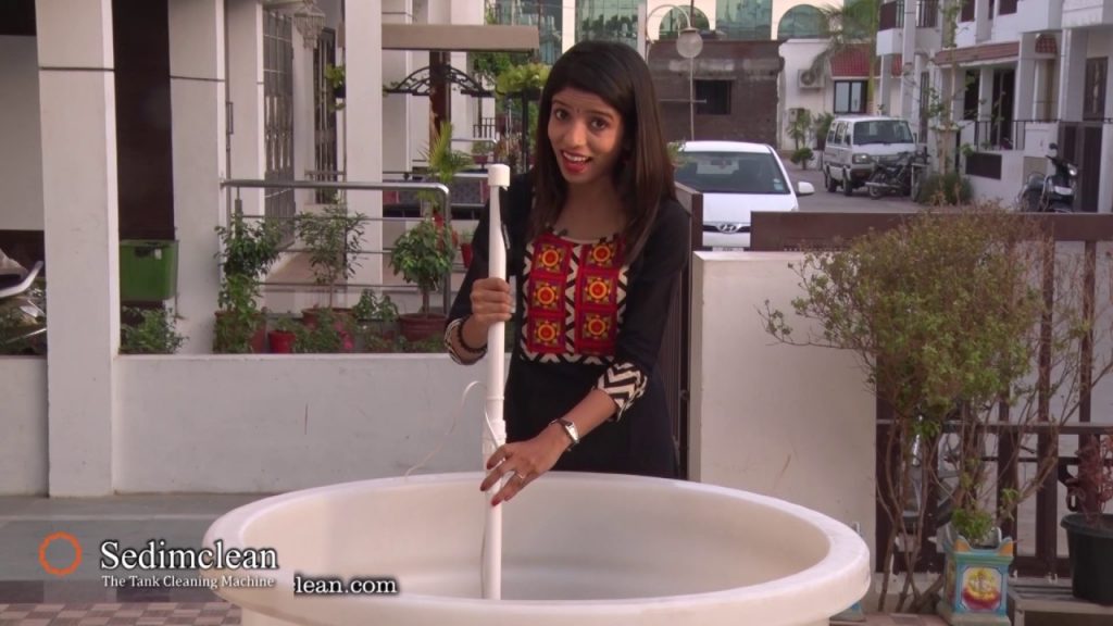 How to clean water tank at home without waste of water - Sedimclean