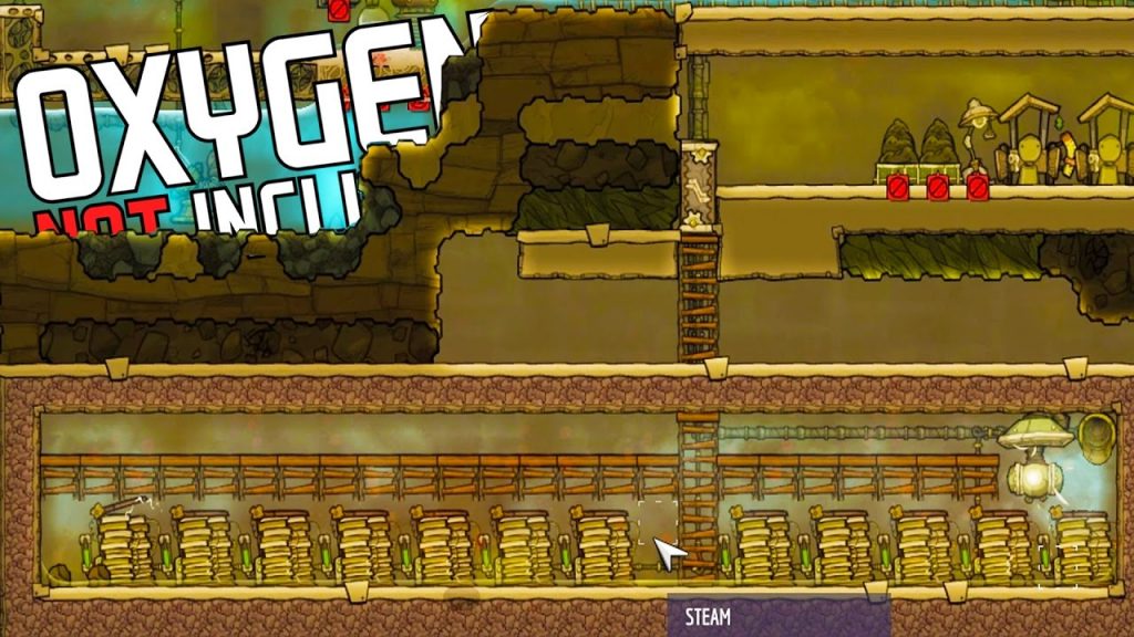 THE STEAM ROOM! Easy Clean Water, Edge of the Map! - Oxygen Not Included Gameplay Highlights Part 15