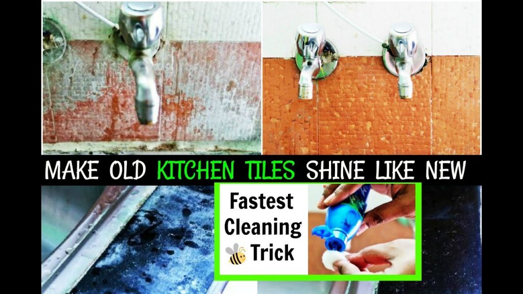 Hard Water Stains Cleaning Tips & Tricks For Indian Kitchen Tiles!