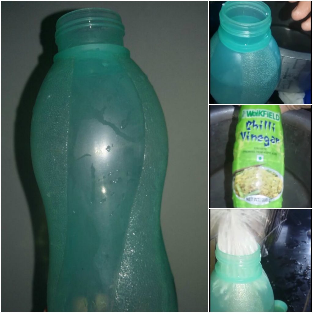 How to clean water bottle