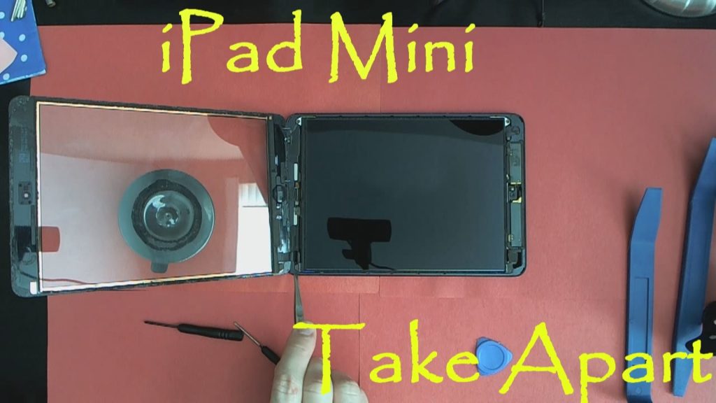 iPad Mini Take Apart Teardown And How To Clean Water Damage