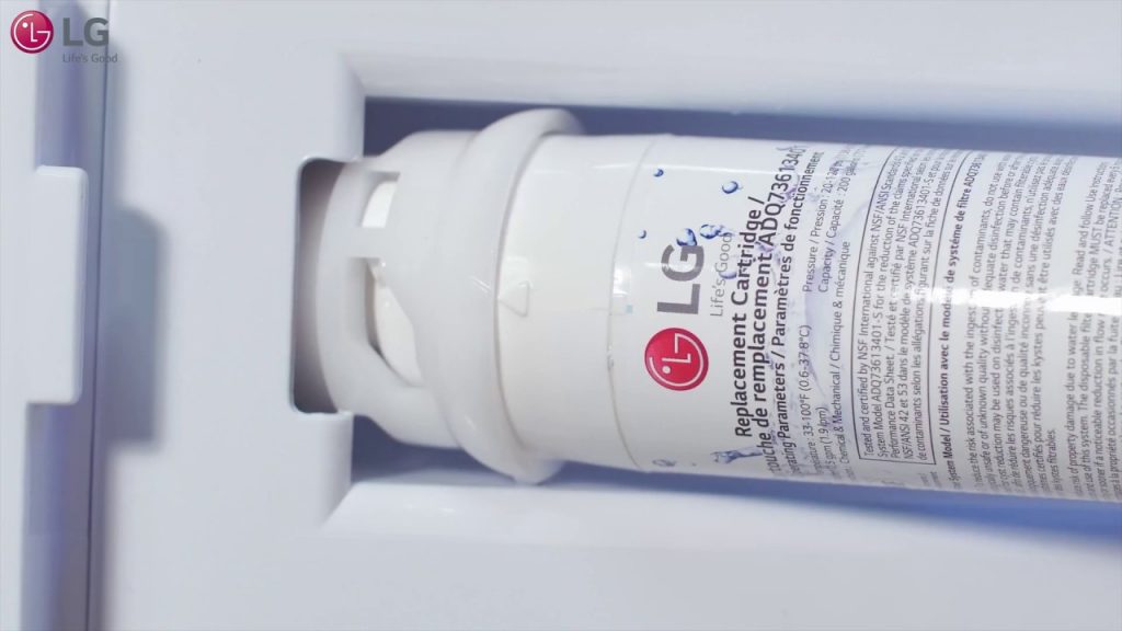 LG Signature Refrigerator - Air & Water Filter Replacement