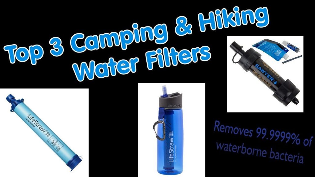 2017 Top 3 Best Camping and Hiking Water Filters