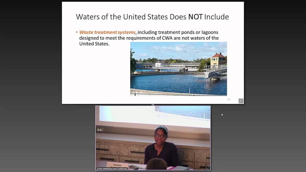 ELI Summer School 2015: Basics of the Clean Water Act