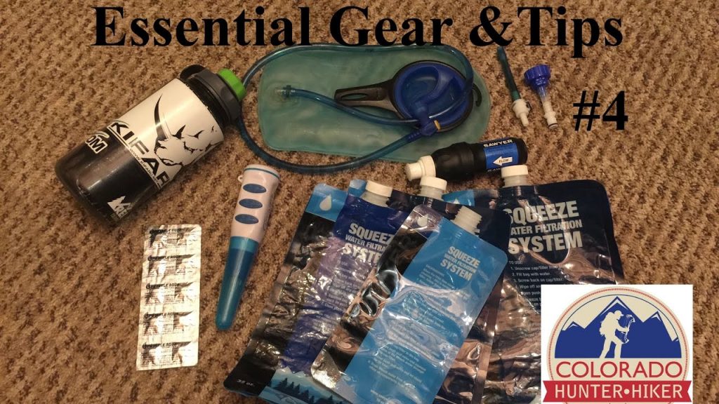 Essential Gear & Tips #4 - Backcountry Water Filtration Systems