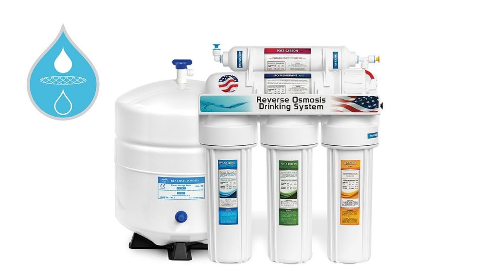 Express Water 5 Stage Undersink Reverse Osmosis Drinking Water Filtration System