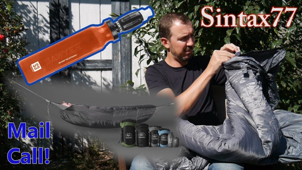Mail Call - New Sawyer Select Water Filter & Outdoor Vitals Mummy Pod