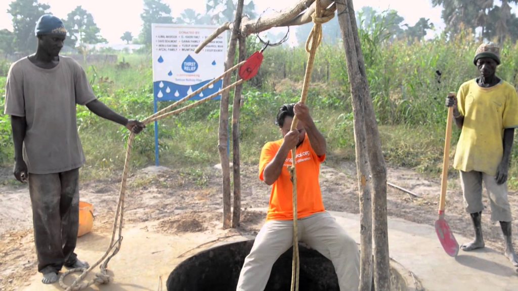 See how we build wells to provide clean water