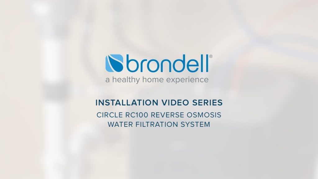 Brondell Circle Reverse Osmosis (RC100) Installation