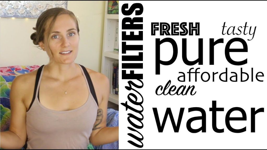 DRINK CLEAN WATER! - My at-home Water Filtration picks