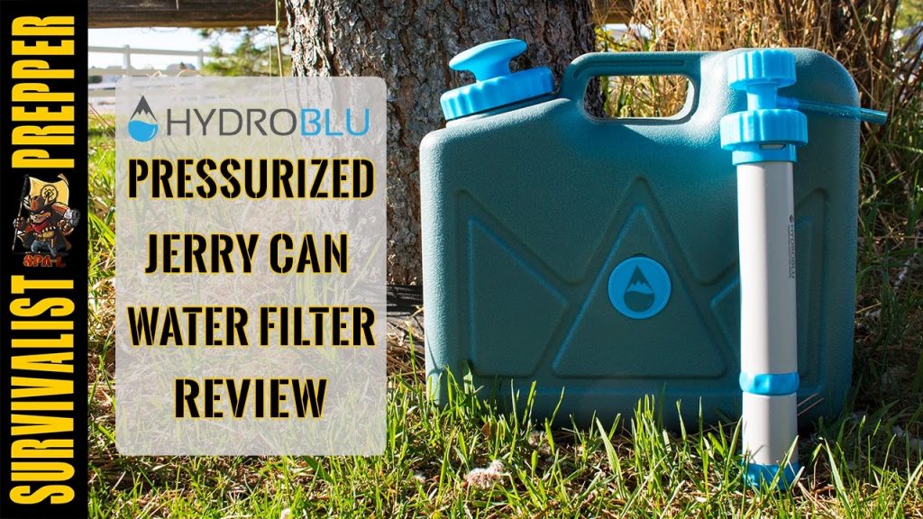 HydroBlu Pressurized Jerry Can Water Filter Review