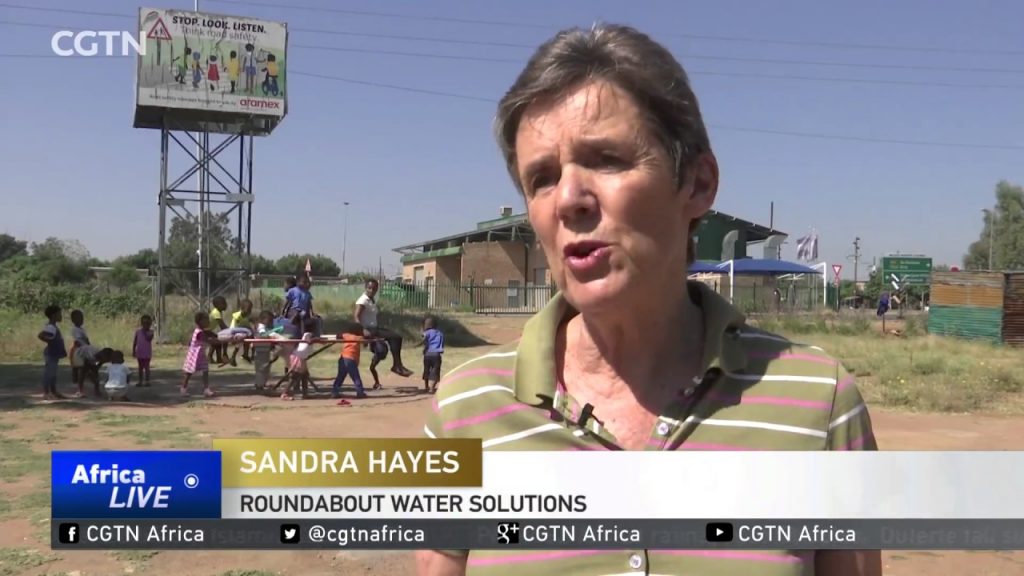 South Africa’s play pump powers clean water to schools