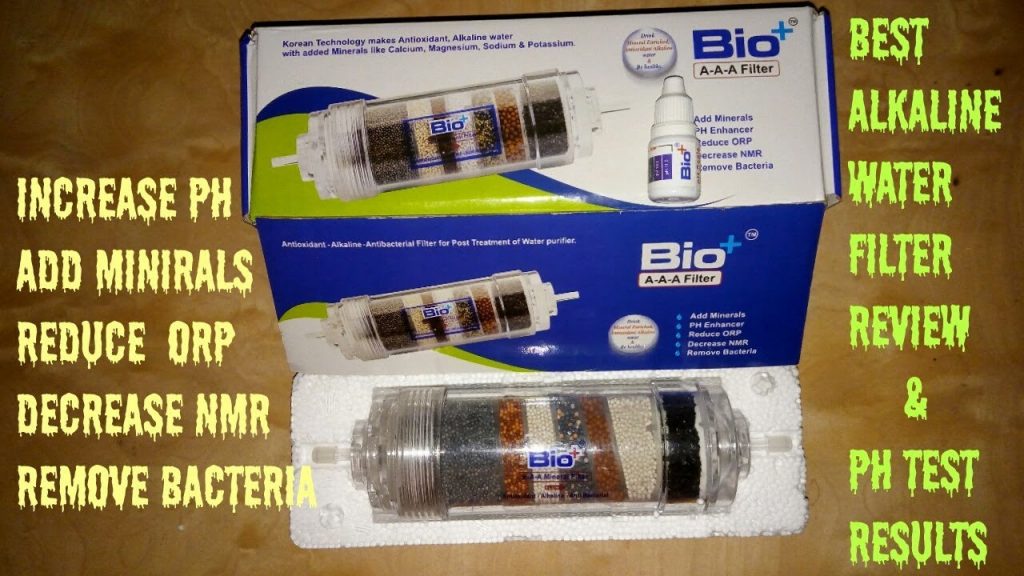 BEST ALKALINE WATER FILTER "BIO + AAA" REVIEW & PH TEST RESULTS
