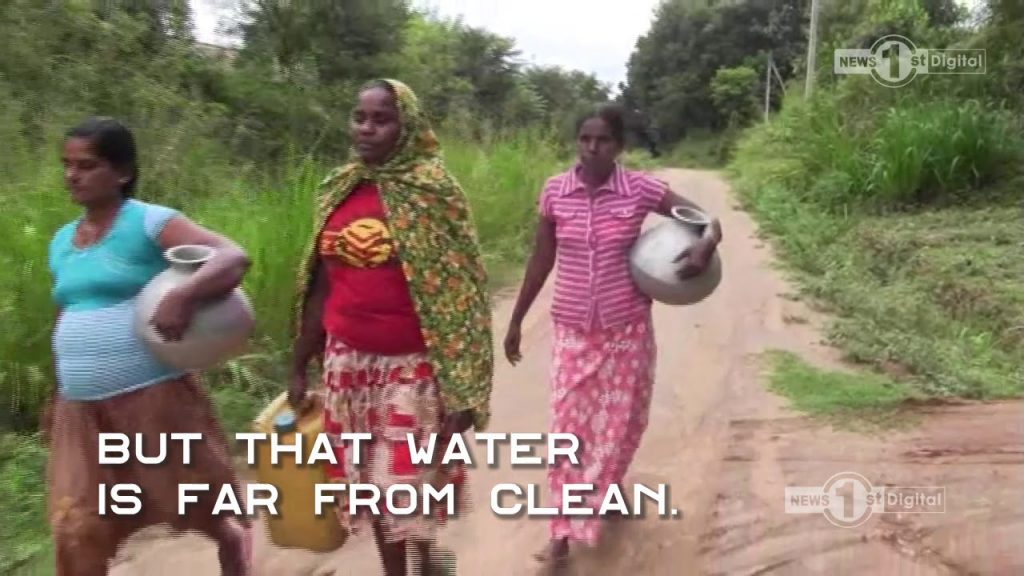 Jaya Sri village in Dimbulagala lacks clean drinking water
