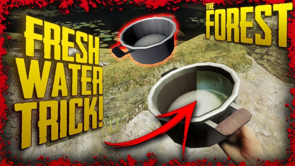 Quick Tips - Turn Polluted Water into CLEAN Water using RAIN | The Forest