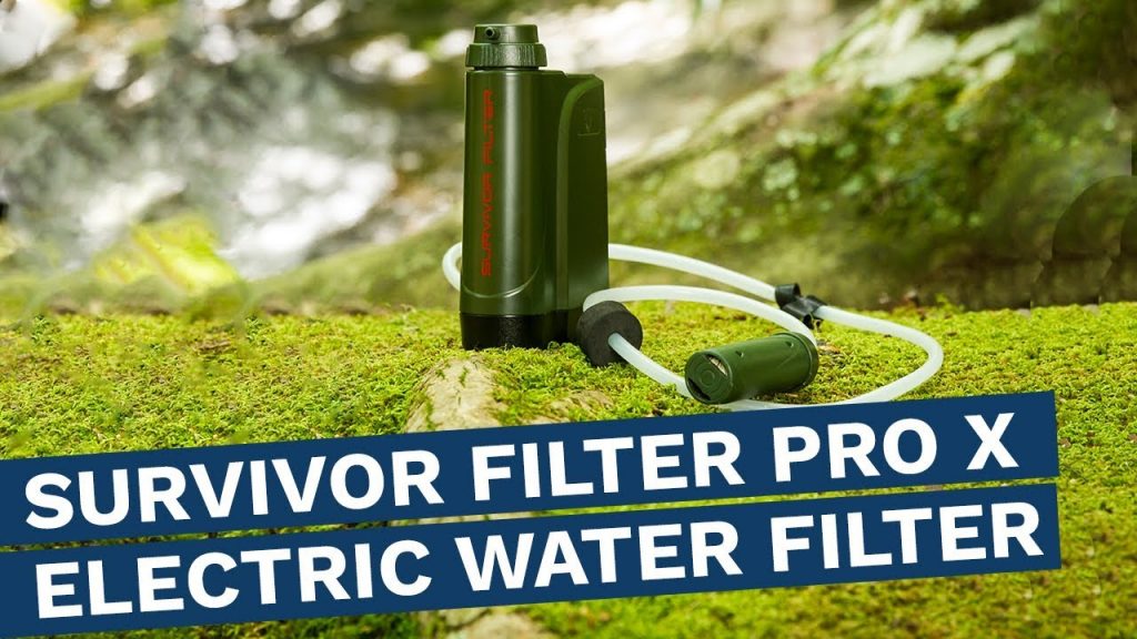 The Survivor Filter PRO X Portable Electric Water Filter
